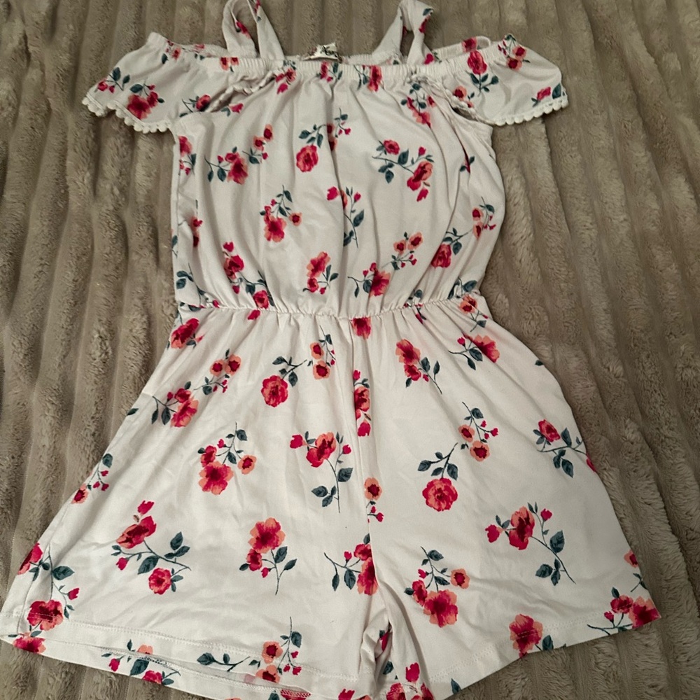 Magenta Floral Print Dress with Pink and Green Accents